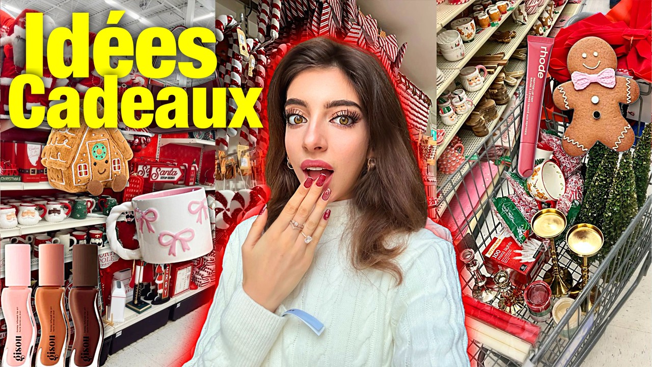 SHOPPING DE NO&Euml;L : ID&Eacute;ES CADEAUX DE NO&Euml;L ! ❄️