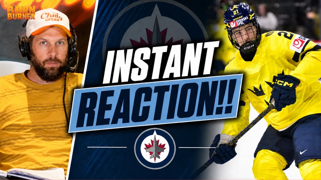 THE WINNIPEG JETS DRAFT VIGGO BJORCK 🔥 | INSTANT REACTION