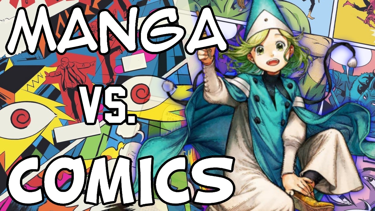 Panels and Paneling in Comics vs. Manga