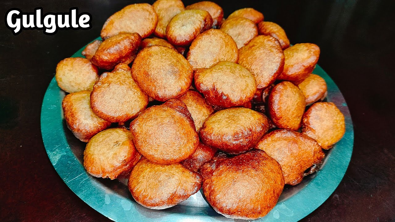 Gulgule Recipe | गेहू के आटे और गुड़ के मीठे सॉफ्ट गुलगुले | Gulgule Pua recipe