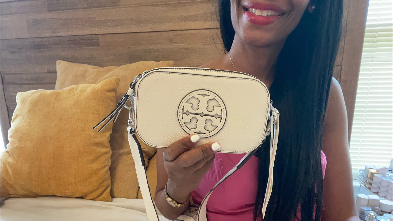 Unboxing! New! Tory Burch mini Miller Crossbody bag!! What fits! Mod shots&hellip;