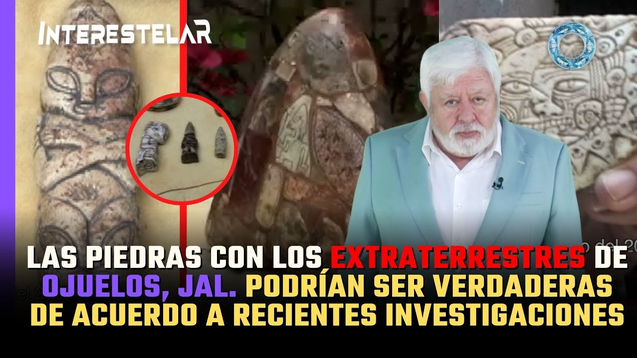 Las piedras con EXTRATERRESTRES de Ojuelos podr&iacute;an ser reales seg&uacute;n investigaciones recientes 👽