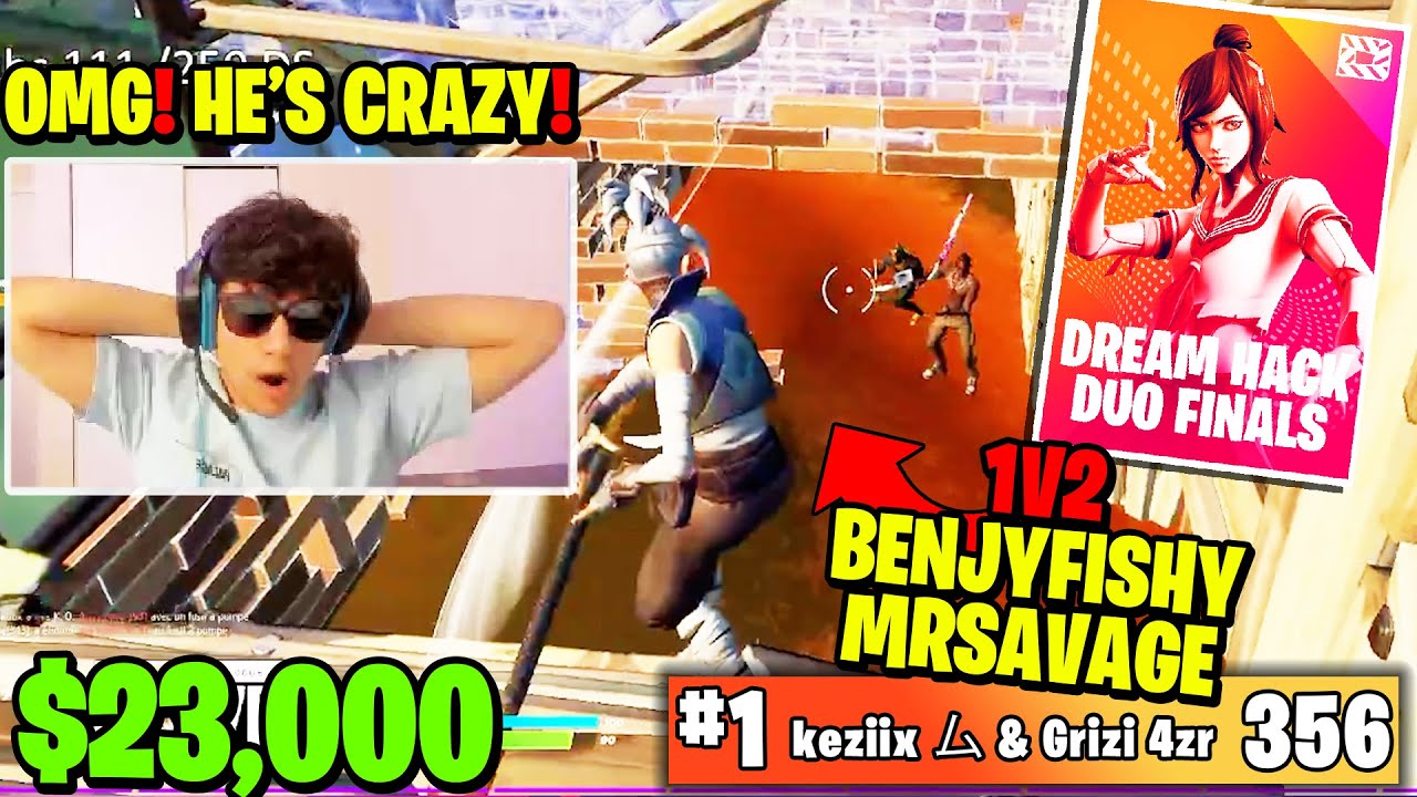 Stable Ronaldo Is SHOCKED When THIS Pro 1v2 Benjyfishy & MrSavage Then WINS DreamHack EU