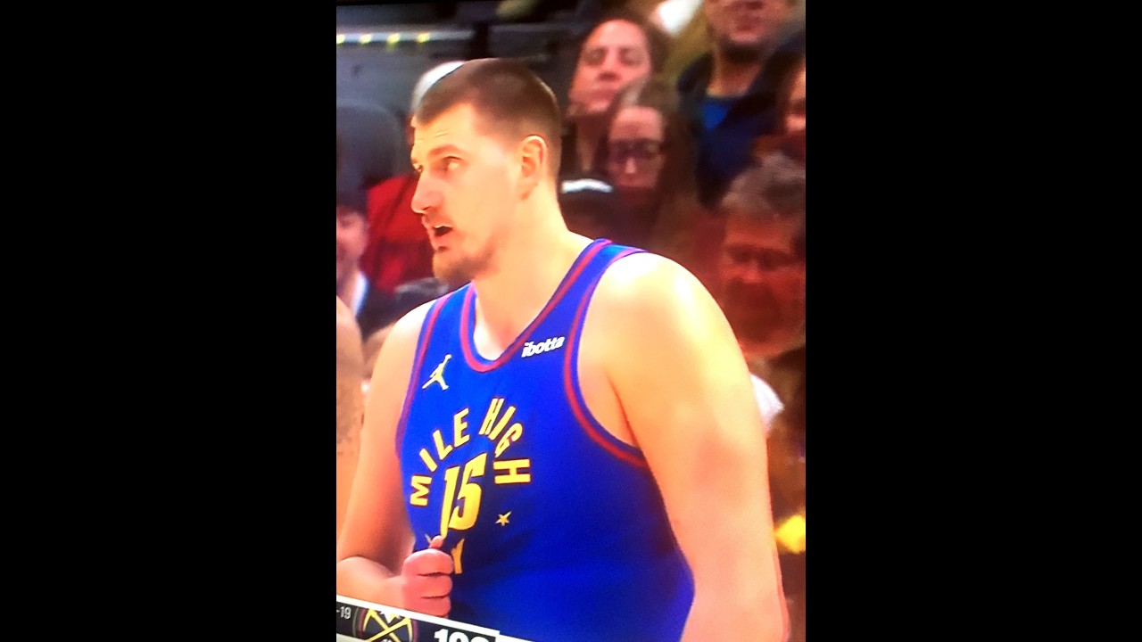 Denver Nuggets 117-119 Cleveland Cavaliers Jokic 22Pts Reb14 11Ast. Trip double again #nba