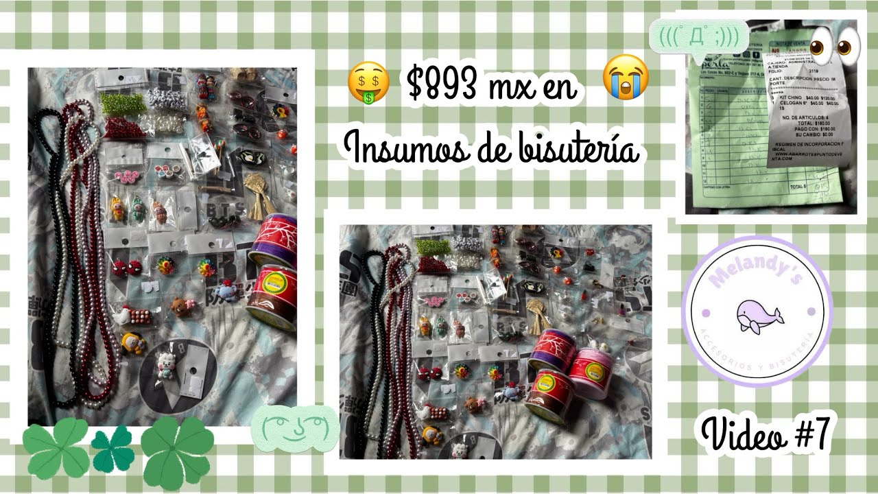Video 7. Mega Haul de insumos 🤯🤑🛍️