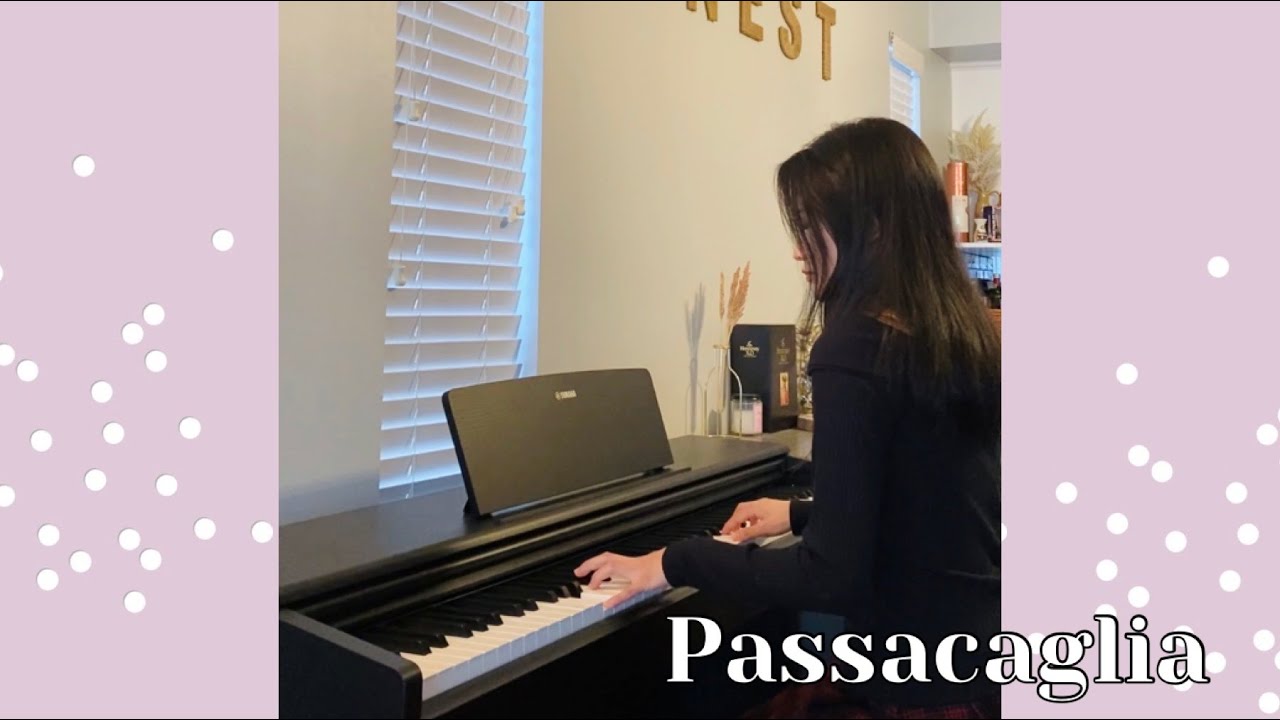 Handel: Passacaglia -  Halvorsen | Piano Cover