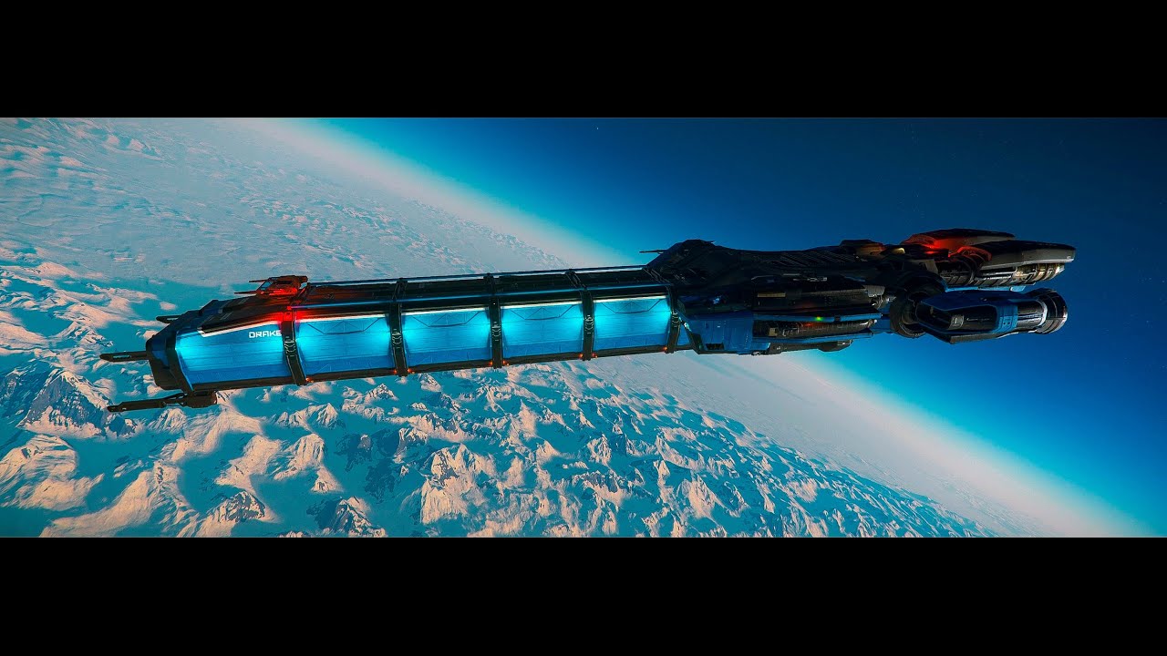 Drake Caterpillar Stormbringer - Star Citizen Paint Promotion