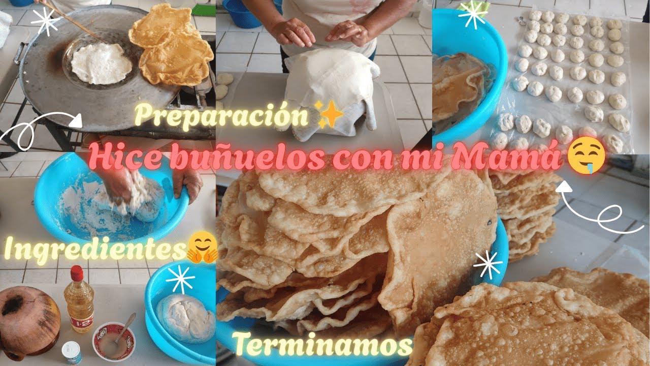 Haciendo BUÑUELOS con mi MAMÁ 🤤✨