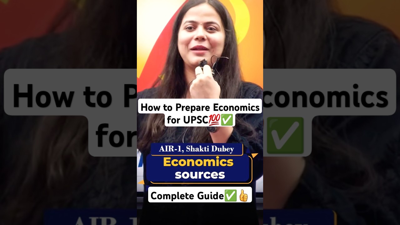 How to Prepare Economics for UPSC💯✅️ Resources, Booklist Guide👍
