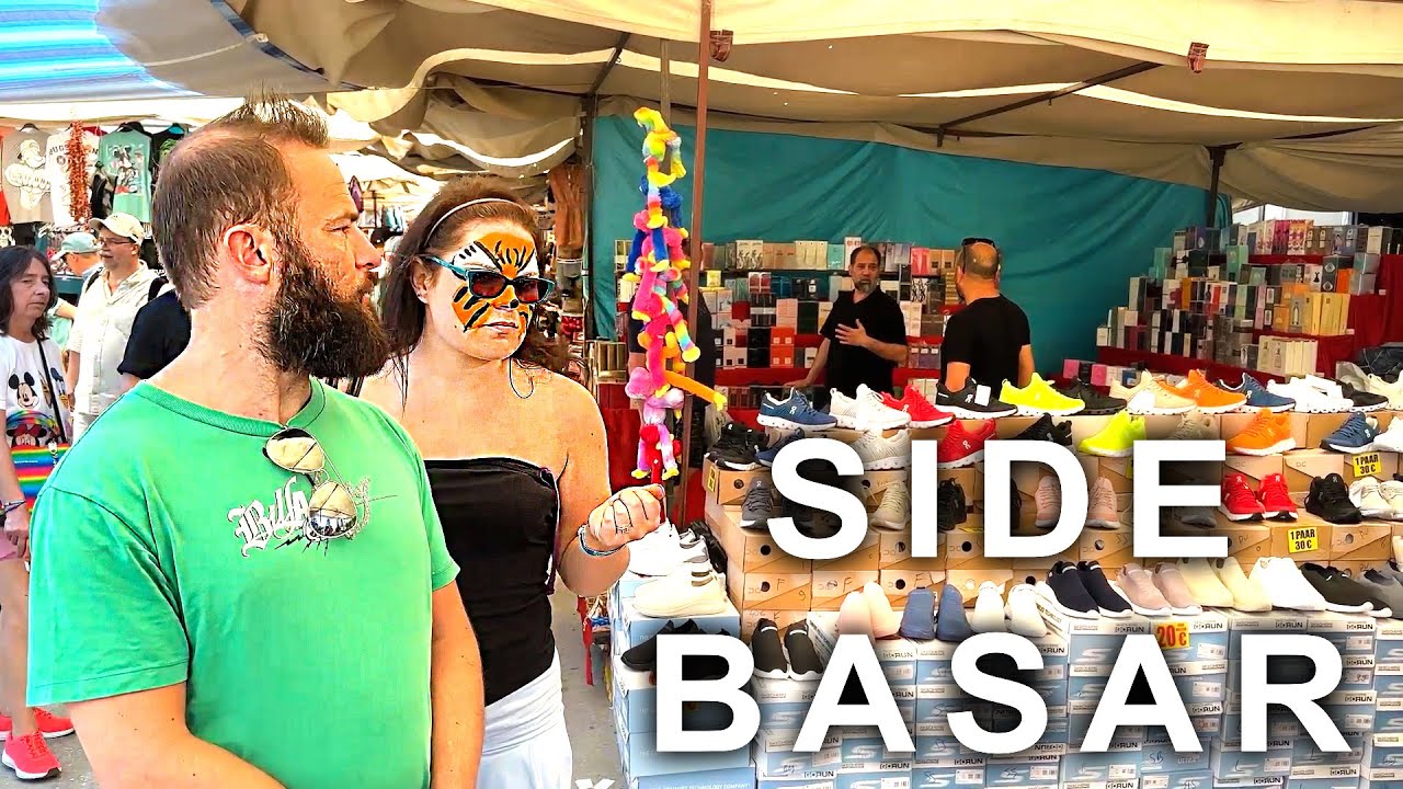 SIDE SATURDAYS BAZAAR.  Market ANTALYA TÜRKIYE #turkey #side #antalya #bazaar