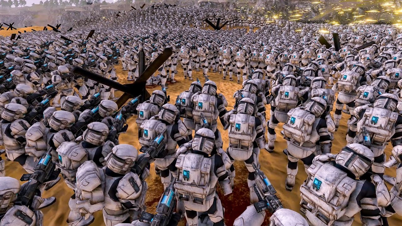 UEBS 2022 - 16 000 Venoms VS 19 000 Clone RCs - Ultimate Epic Battle Simulator 2 UEBS2