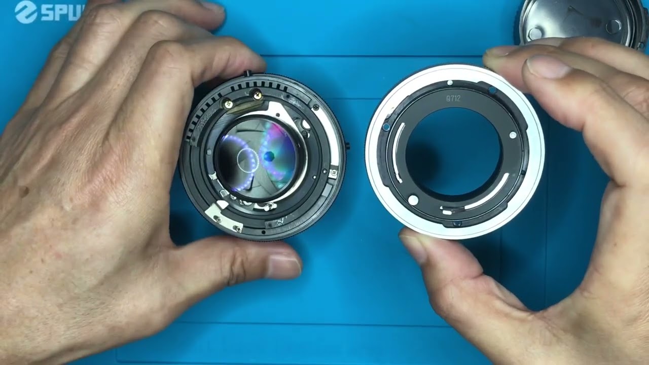 Canon FD 50mm f1.4 S.S.C.【マウントの分解組立】