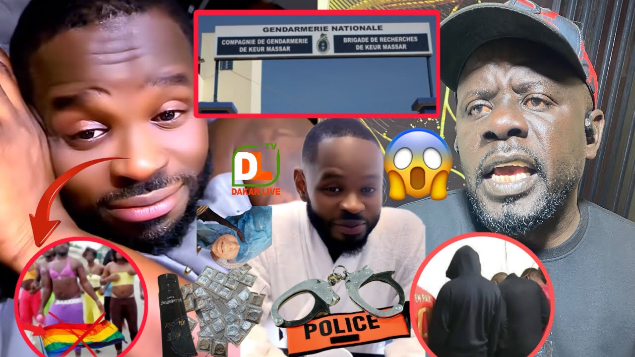 😱🚨Déféré ou en garde a vues? Pape Cheikh Diallo yak na carrièram beu parei, Djimbory écrase les LGBT