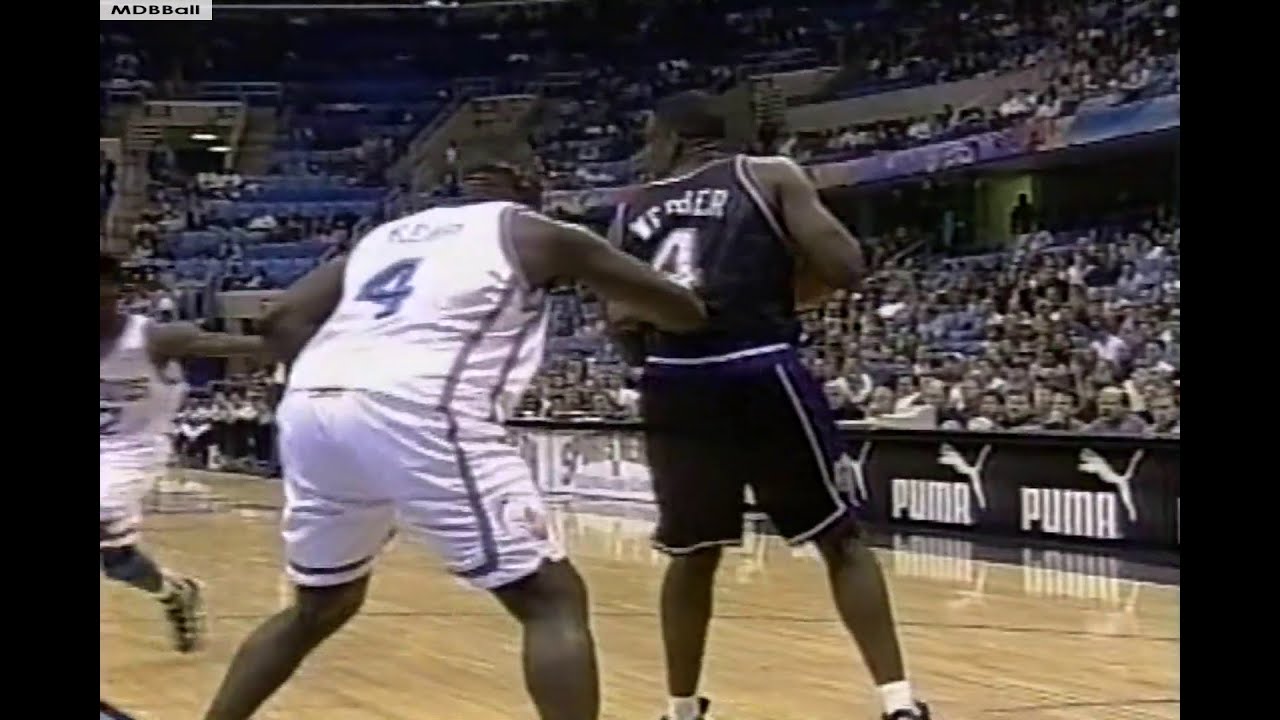 Chris Webber & Shawn Kemp Highlights - Kings @ Cavs January 2000