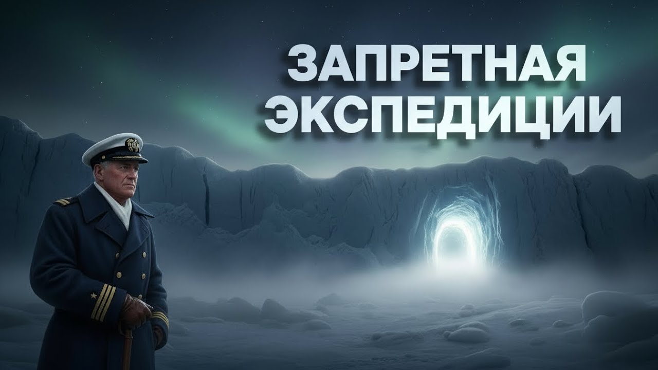 Запретная экспедиция. Что на самом деле видел адмирал Берд в Антарктиде. | История для сна
