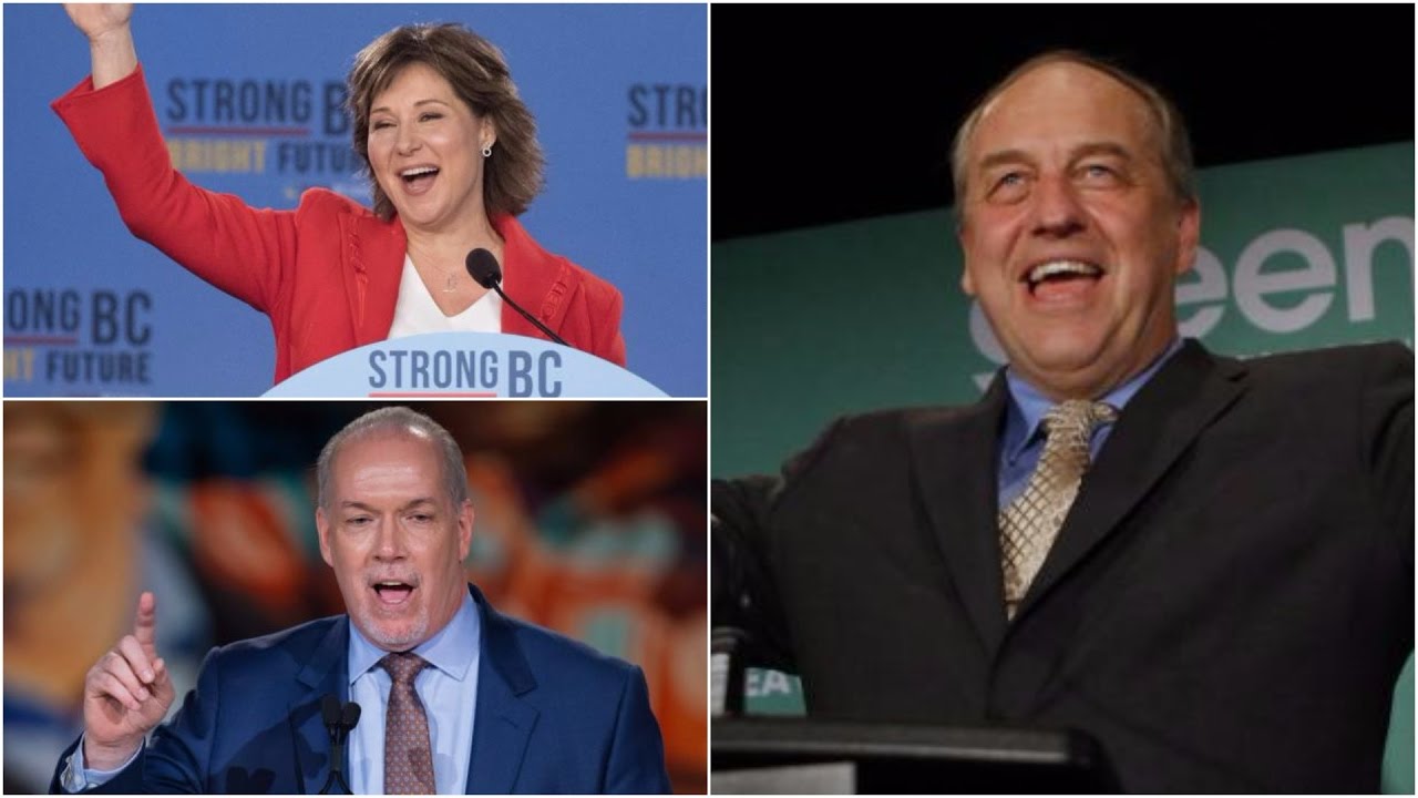 B.C. party leaders react after tight election