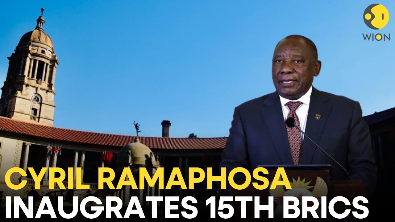 BRICS Summit 2023 Day 2 LIVE: Statement by South African President Cyril Ramaphosa | WION LIVE