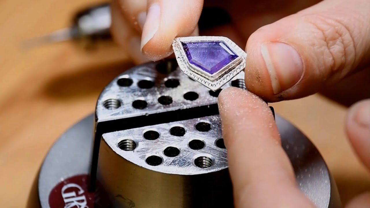 Jewelry Making Tips & Tricks | Add Textures to Bezels with a Ball Bur | Metalsmith Academy
