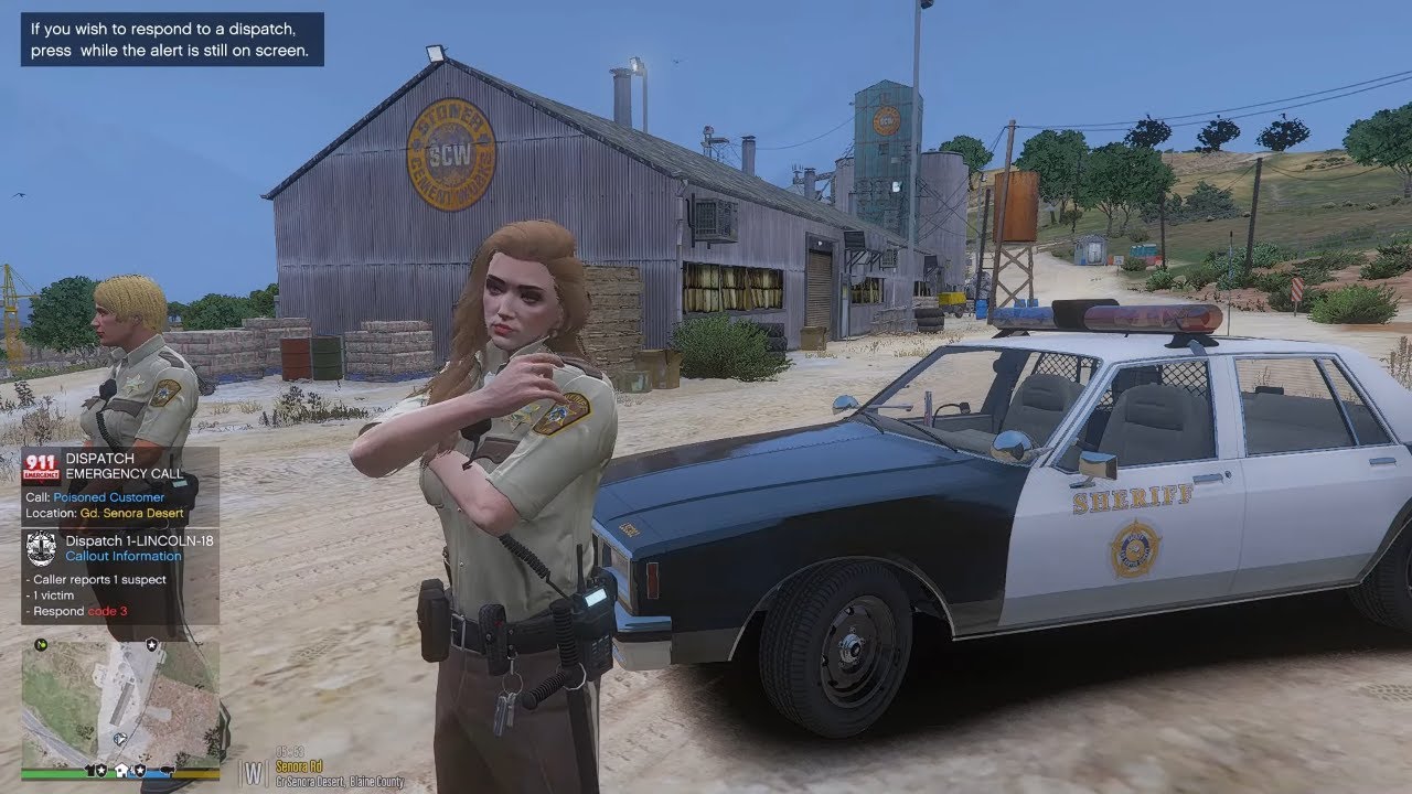 Gta 5 Lspdfr Playing As L.S County Vintage Sheriff - Declasse Impaler LX Patrol! #gta #gta5 #lspdfr