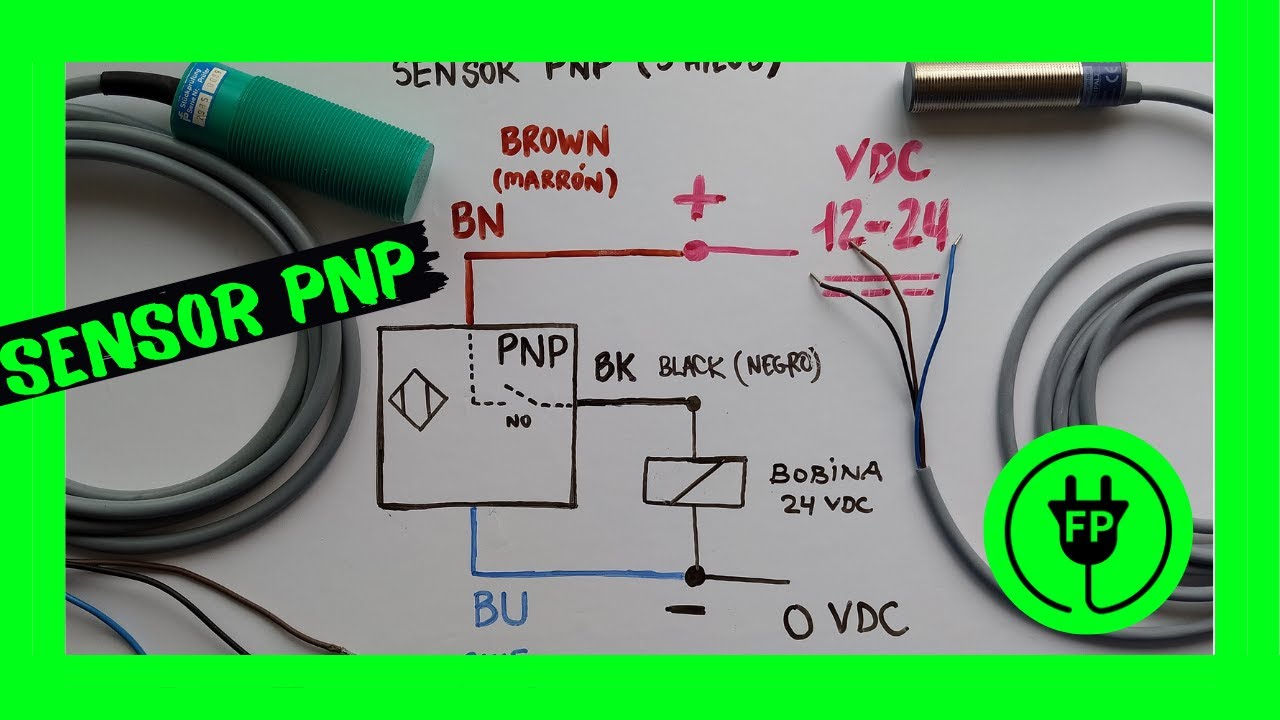 ⚡Instalar y conectar un sensor PNP ⚡ INDUSTRIAL