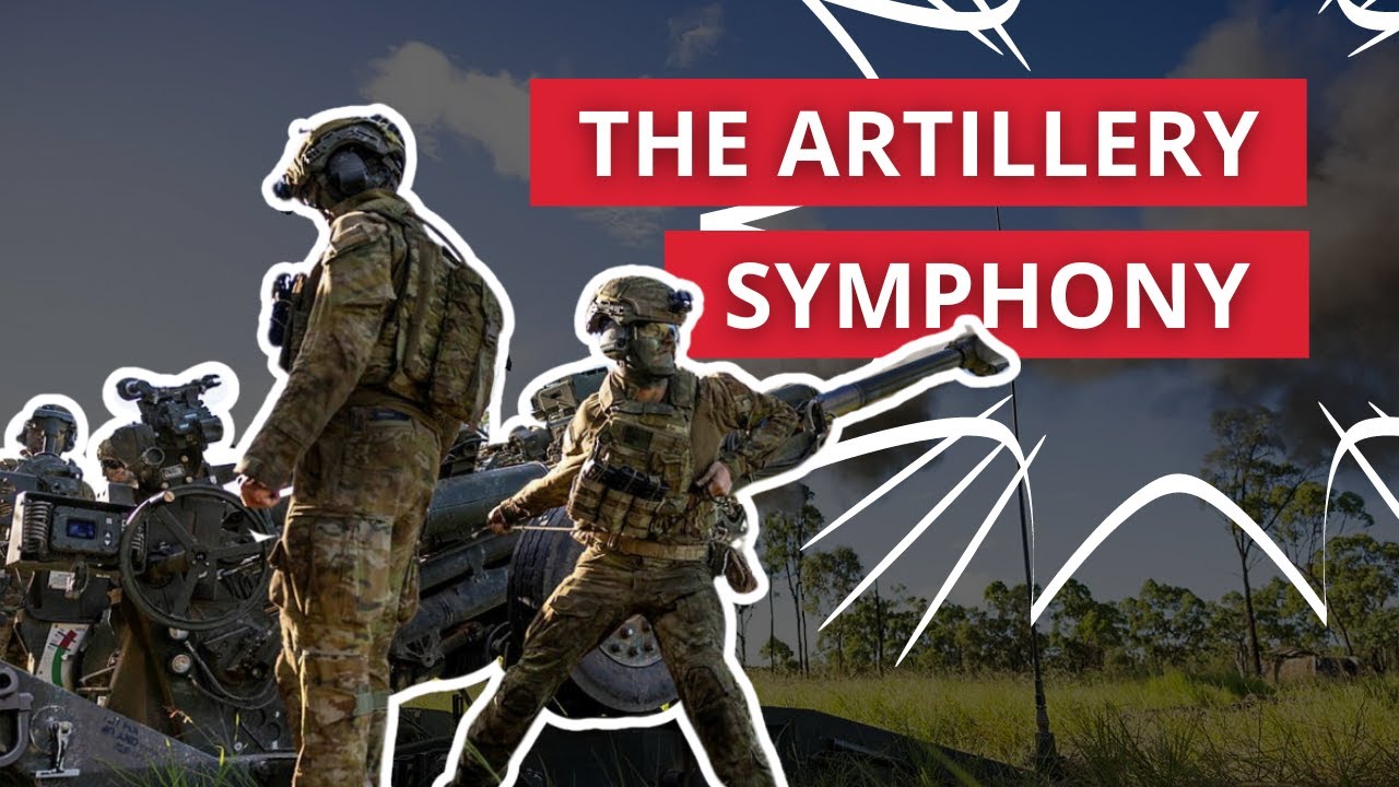 BTS with #AusArmy | Artillery Gun Line