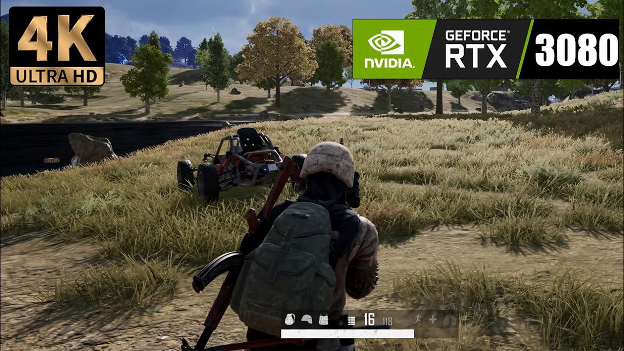 PUBG : RTX 3080 10GB ( 4K Ultra Graphics Ultrawide Monitor )