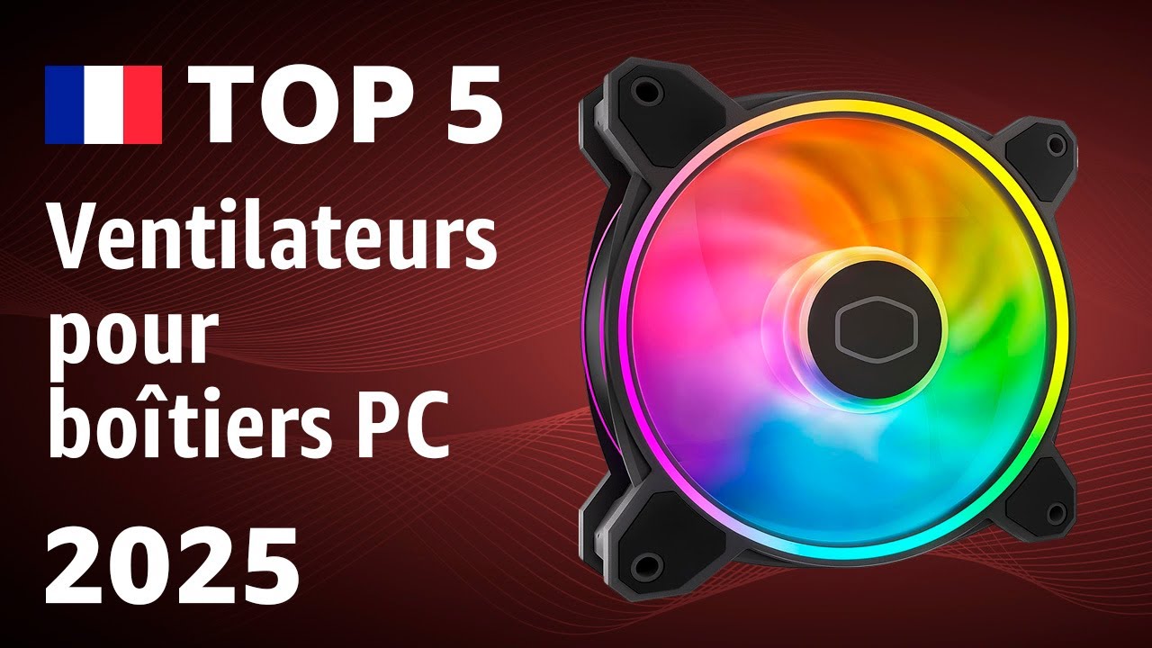 TOP—5. Meilleurs ventilateurs pour boîtiers PC 2025