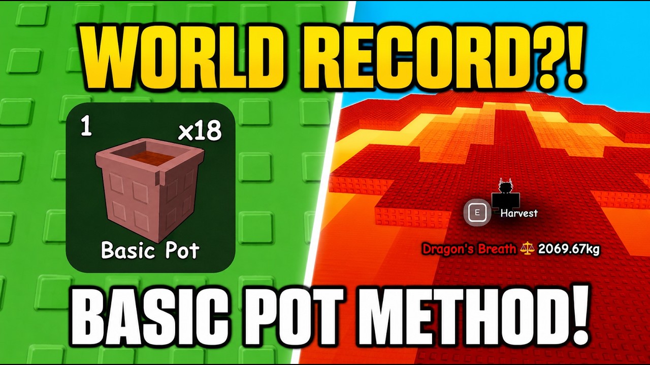 5 SECRETS you don't know about the BASIC POT in Grow a Garden 2 Roblox!