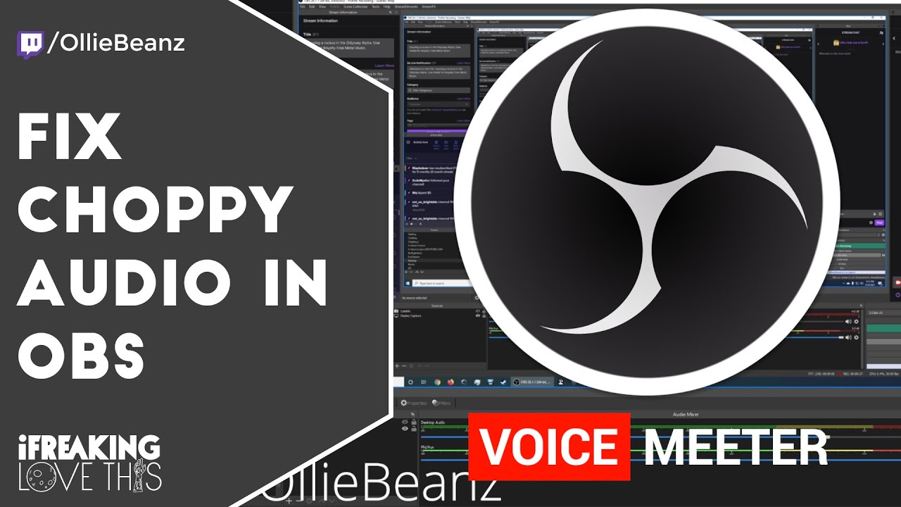 OBS Choppy Audio with VoiceMeeter FIXED