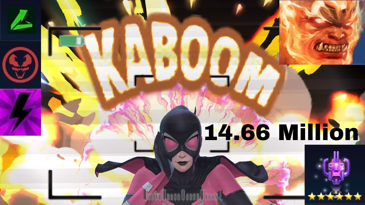 Gwenpool 14.66 Million (Mighty Rage) | Speed Villain ABL Shock - Marvel Future Fight