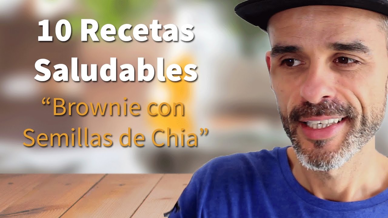 10 Recetas Saludables - Brownie con Semillas de Chia
