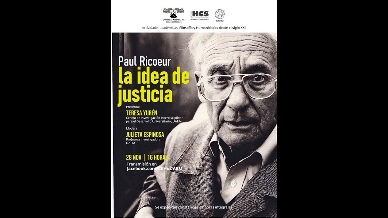 Paul Ricoeur, la idea de justicia