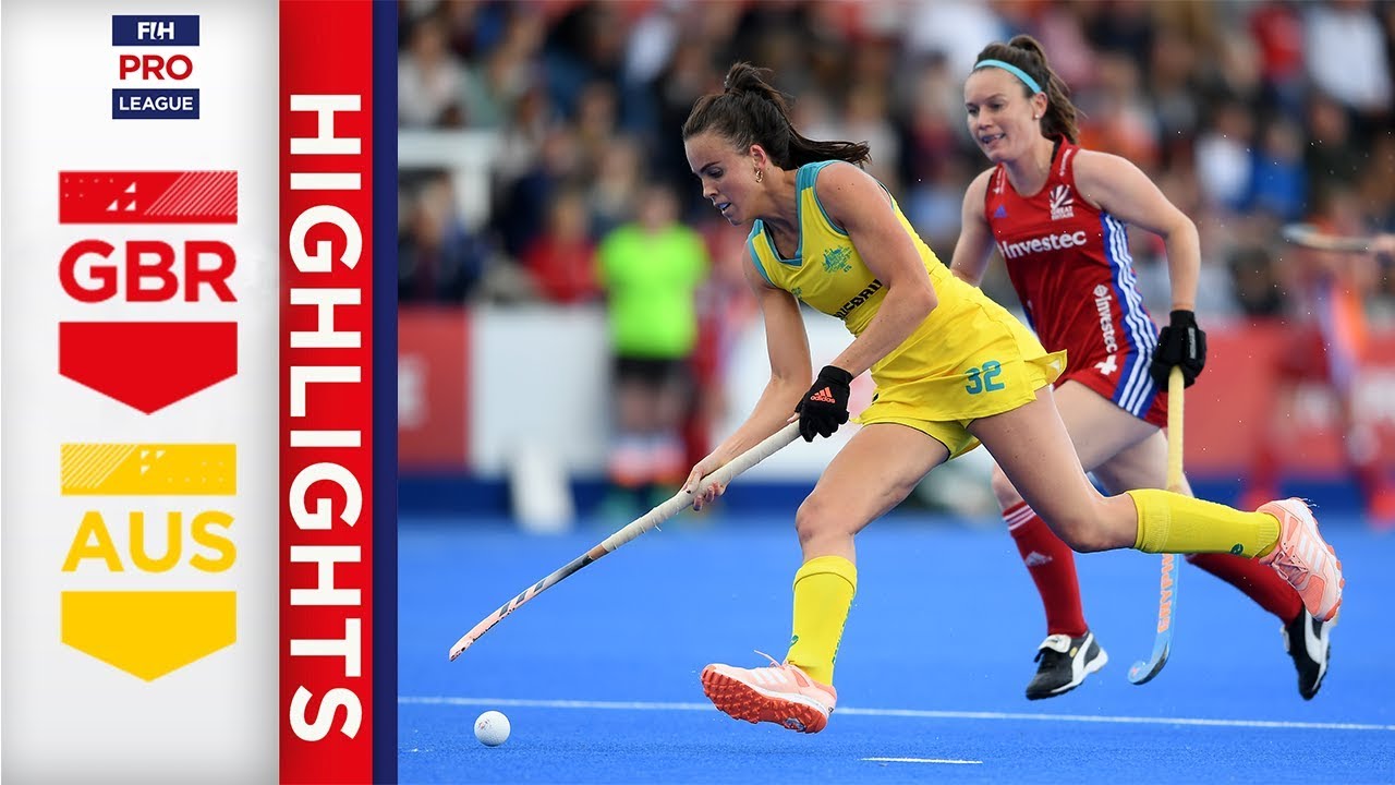 Great Britain v Australia | Week 20 | Women's FIH Pro League Highlights