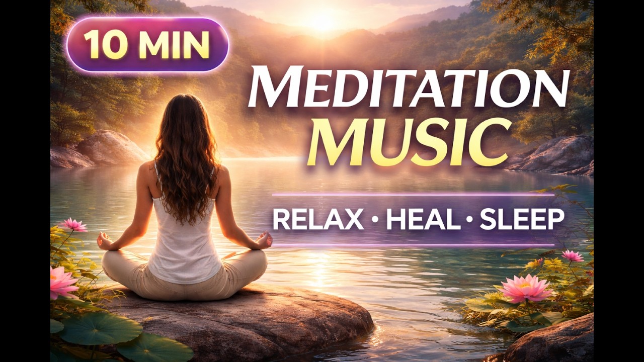 10 Minute Meditation for Stress & Anxiety Relief | Deep Relaxation & Calm Mind