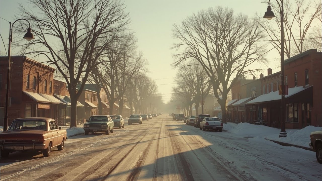 90's Winter Morning in a Small Town ~ Nostalgic Lo-Fi Mix ❄️☀️