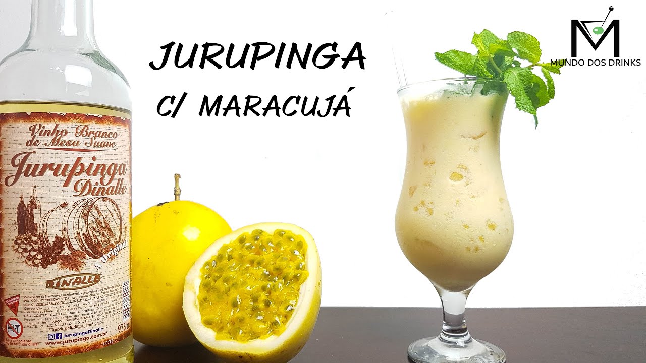 COMO FAZER UMA BATIDA DE JURUPINGA COM MARACUJÁ