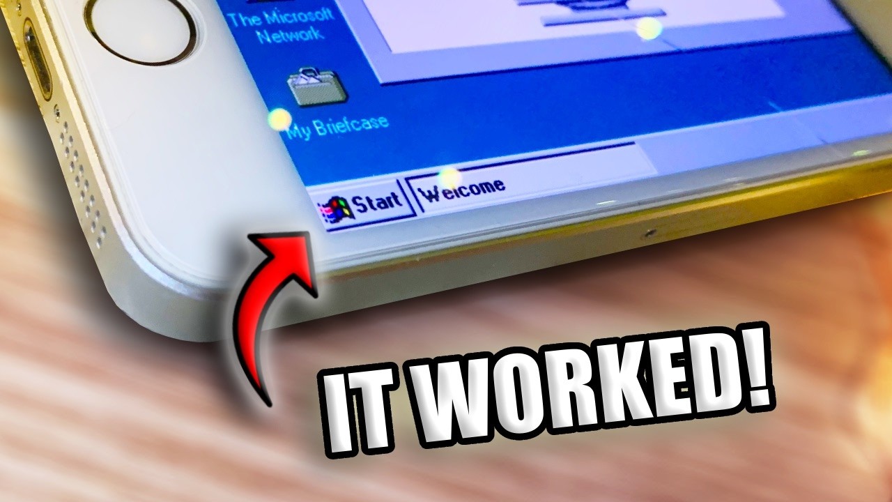Я попробовал запустить Windows на iPhone!