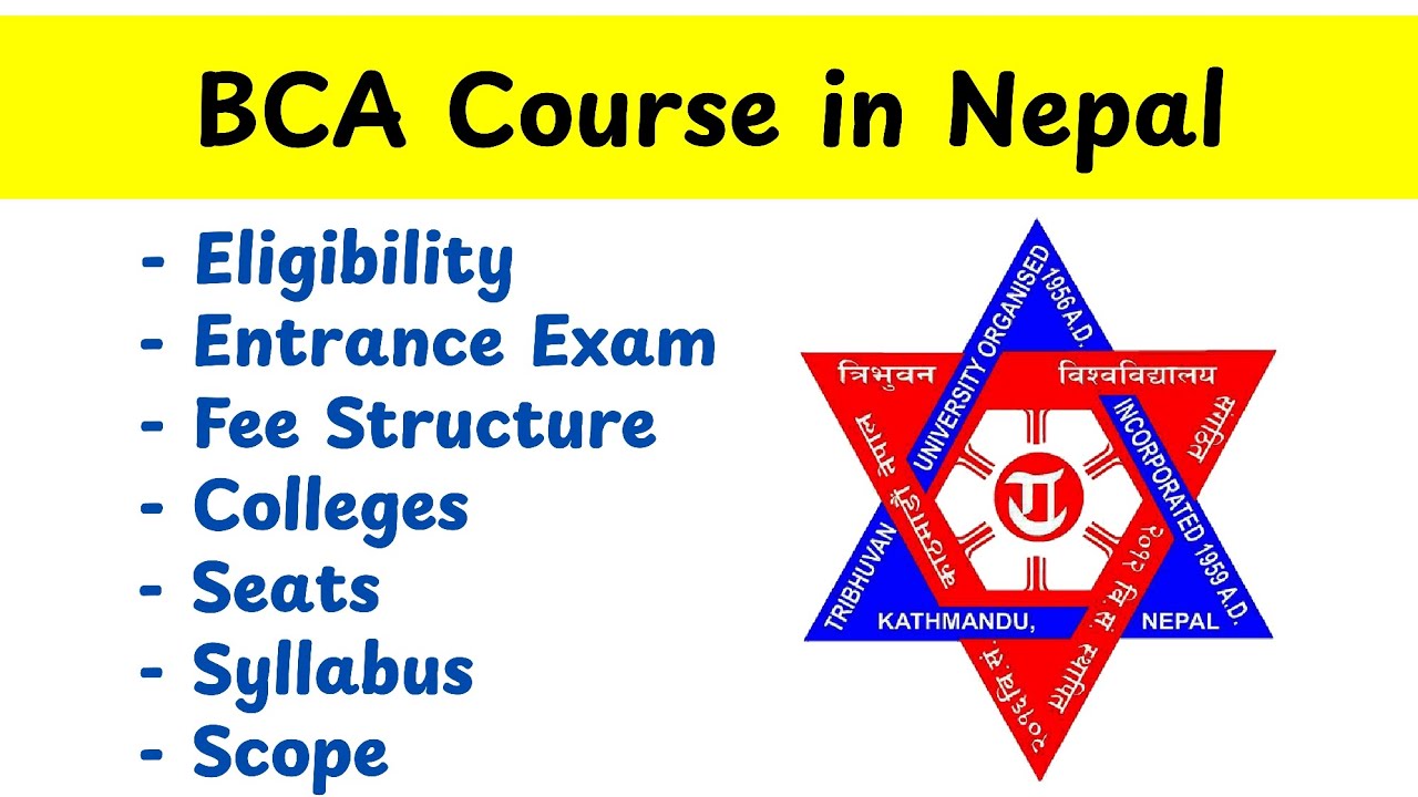 BCA in Nepal | BCA Course Details in Nepal | Bachelor in Computer Application in Nepal