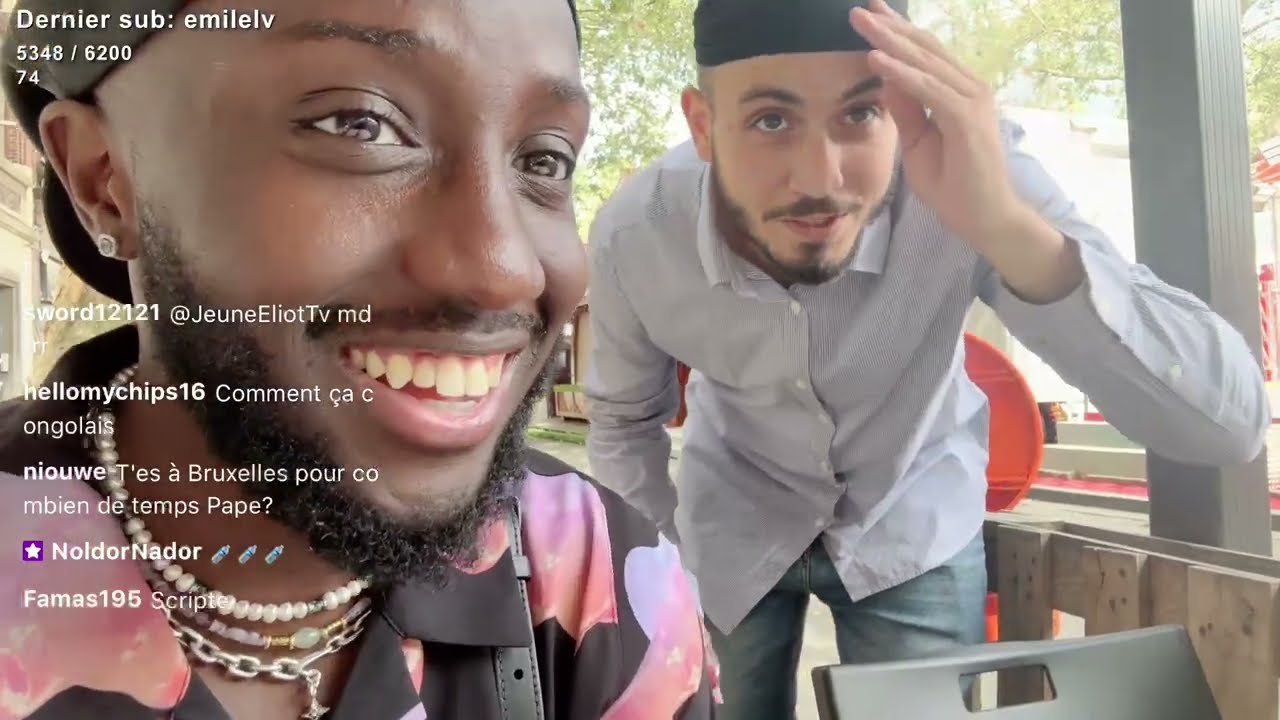 IRL Bruxelles - Ca tourne mal.. - Rediffusion PapeSan du 15/08