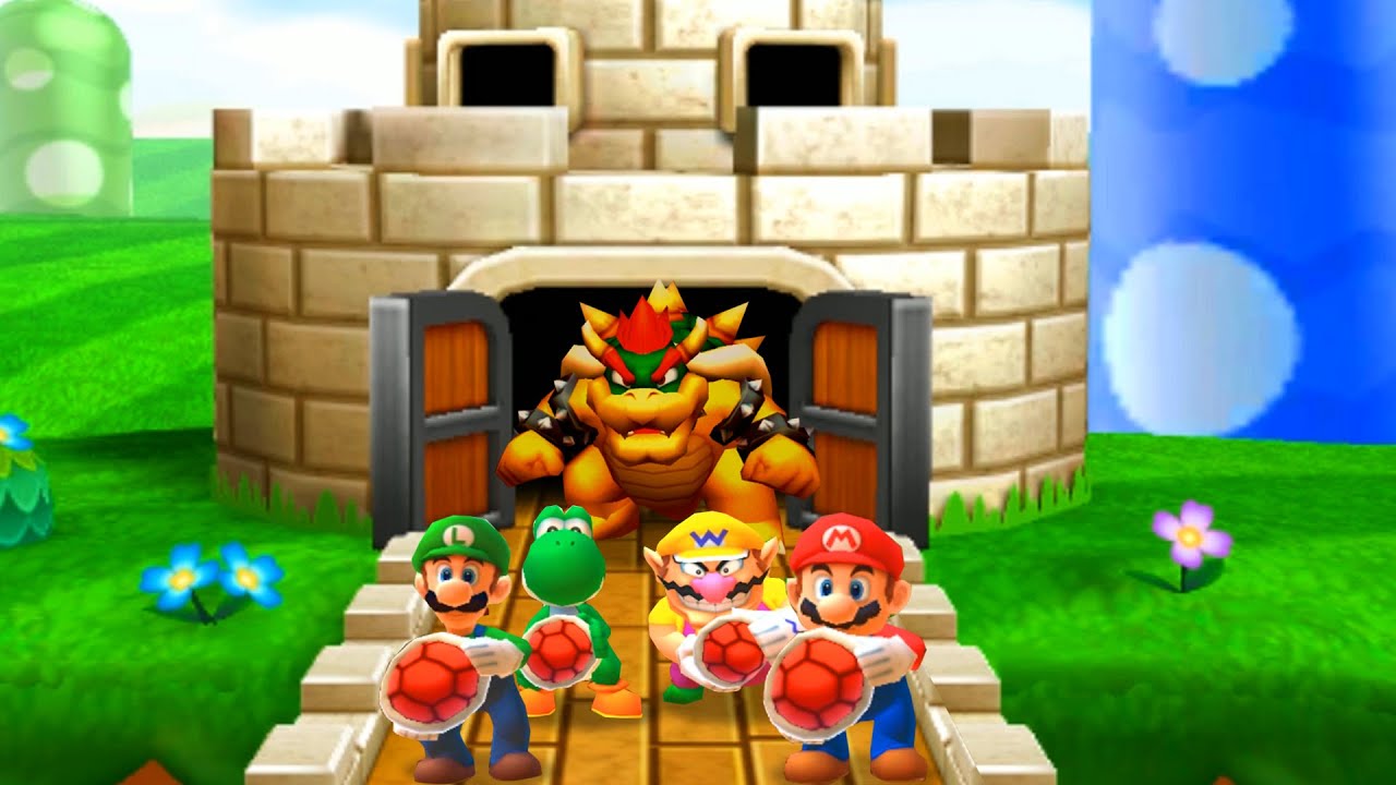 Mario Party: The Top 100 Minigames - Mario Vs Yoshi Vs Wario Vs Luigi (Master Difficulty)