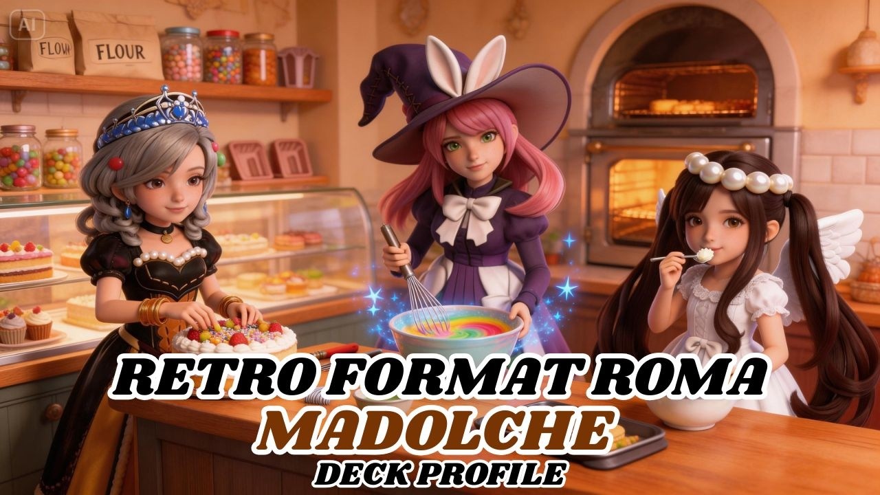 YU-GI-OH! Retro Format Roma 1&deg; Place Madolche Deck Profile by (Lorenzo R.) Local Rome (Apr. 2014)