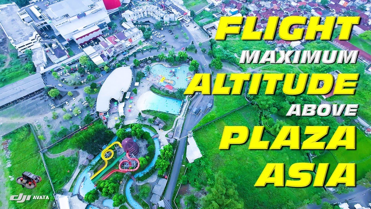 4K | Seperti Ini Penampakan Kota Tasikmalaya dari Ketinggian 500 meter | DJI Avata Maximum Altitude