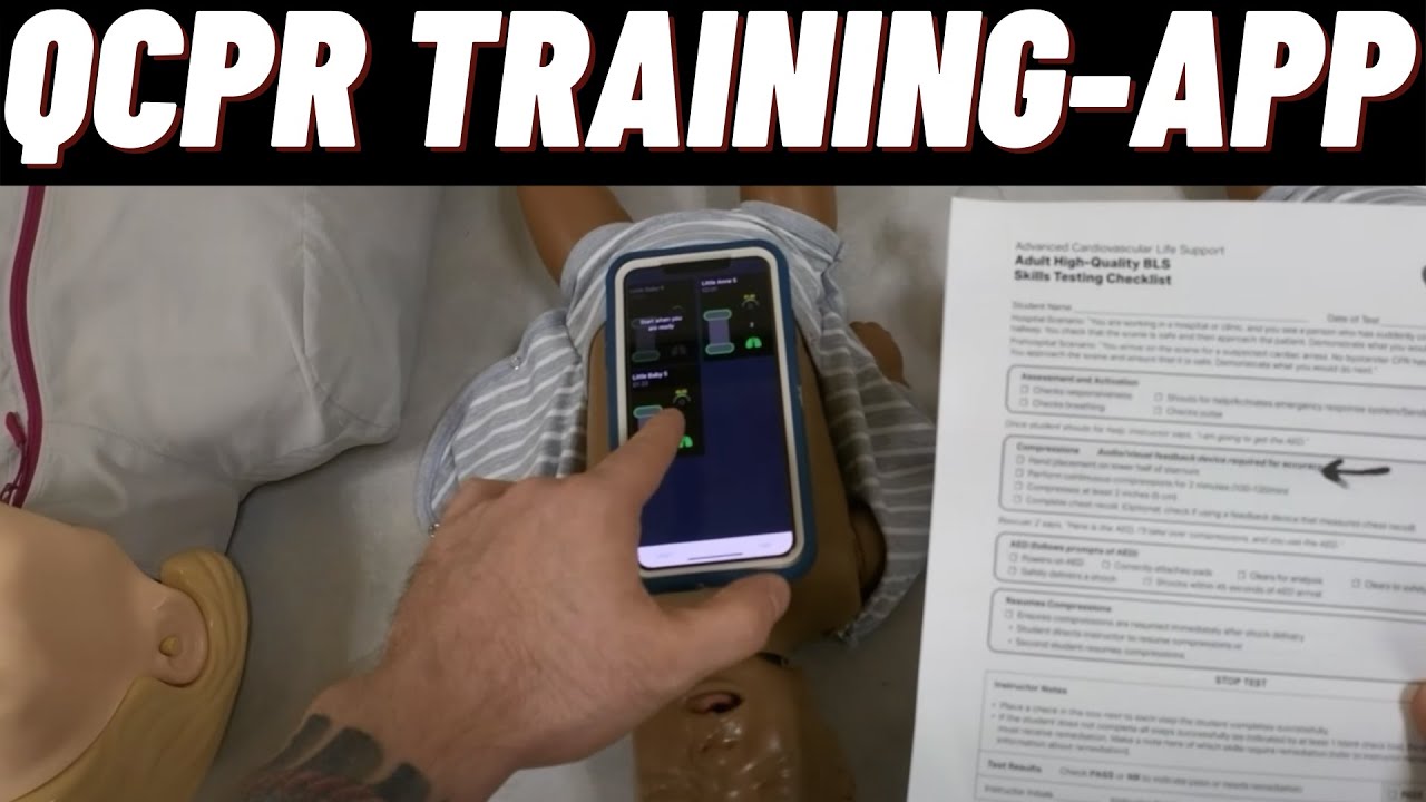 Как подключить манекены QCPR Little Anne и Little Baby к приложению QCPR Training для тестировани...