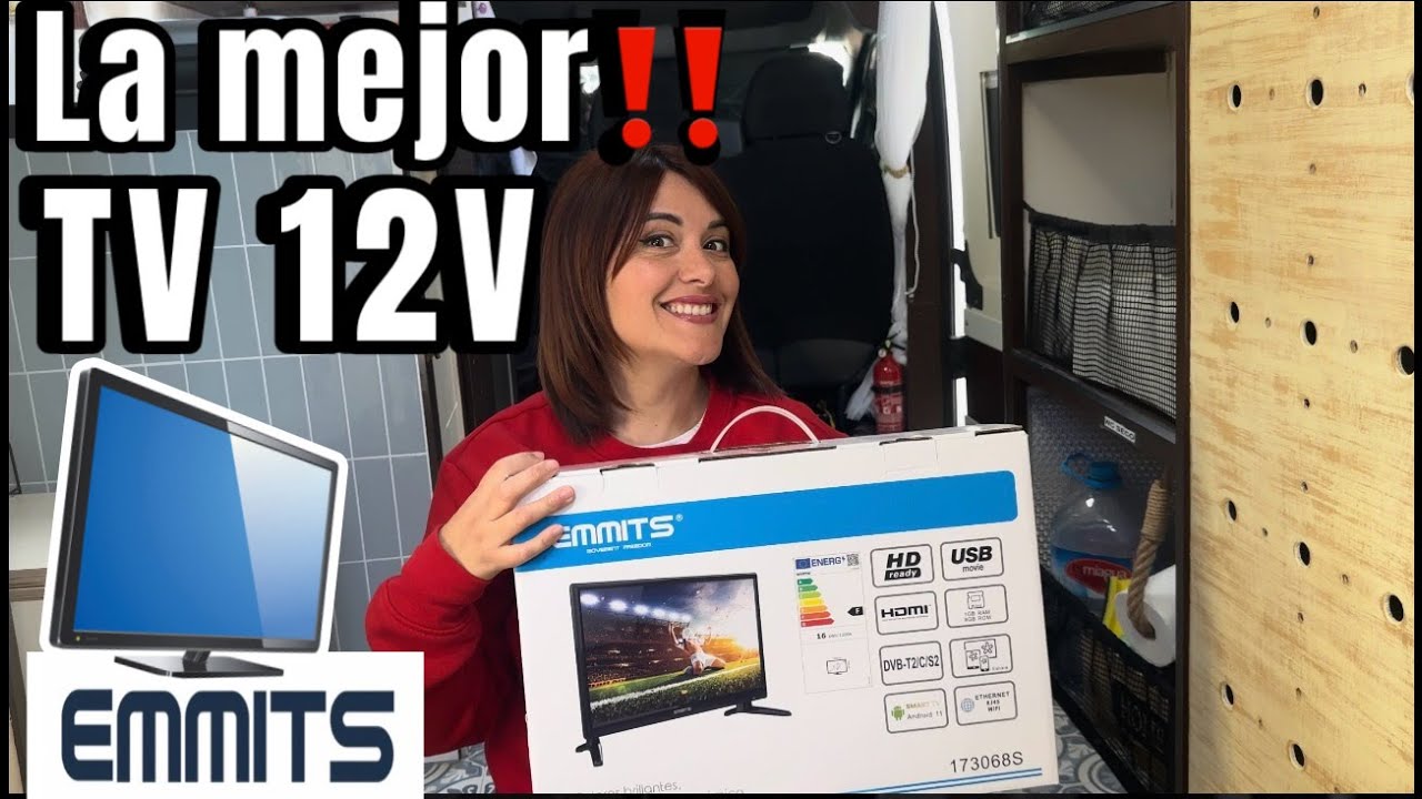 📺🚐SUPER  TV A 12v‼️  l  Emmits Con Smart TV PARA LA FURGO 🎦Cap#112