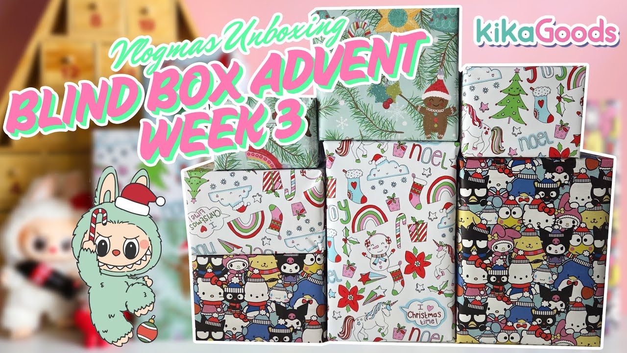 Скоро Рождество! Распаковка адвент-боксов KikaGoods, дни 15–21 🎁 #распаковкаслепыхбоксов #адвент ...