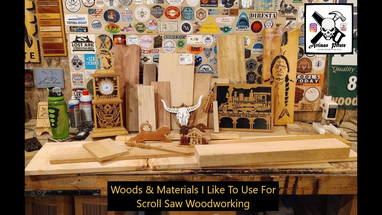Woods I Like To Use, For Scroll Saw Woodworking