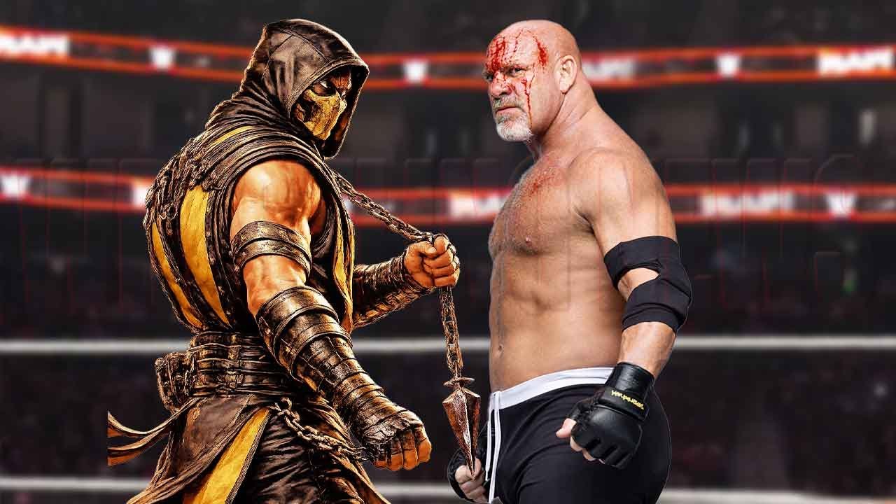 Goldberg vs Scorpion Match