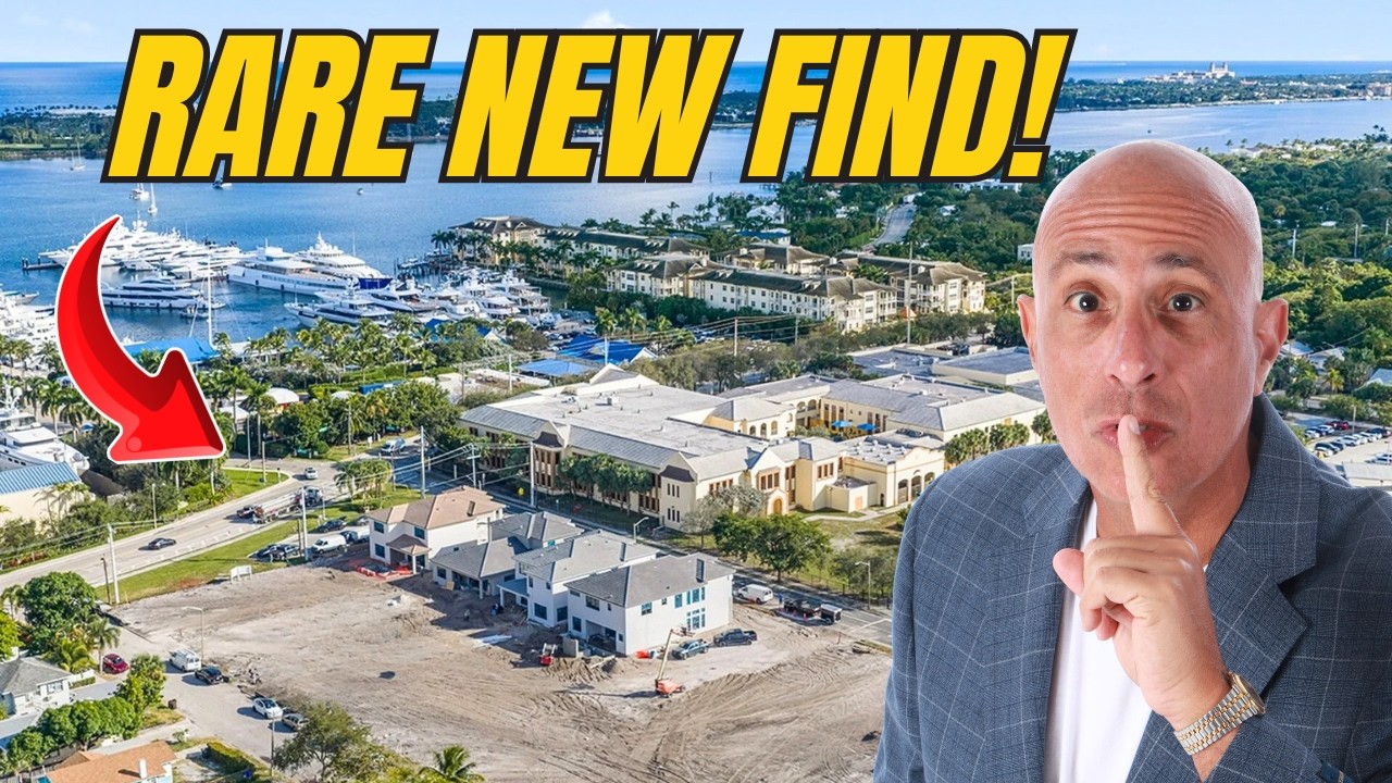 We Found Palm Beach’s NEWEST Waterfront Community - NEVER SEEN BEFORE