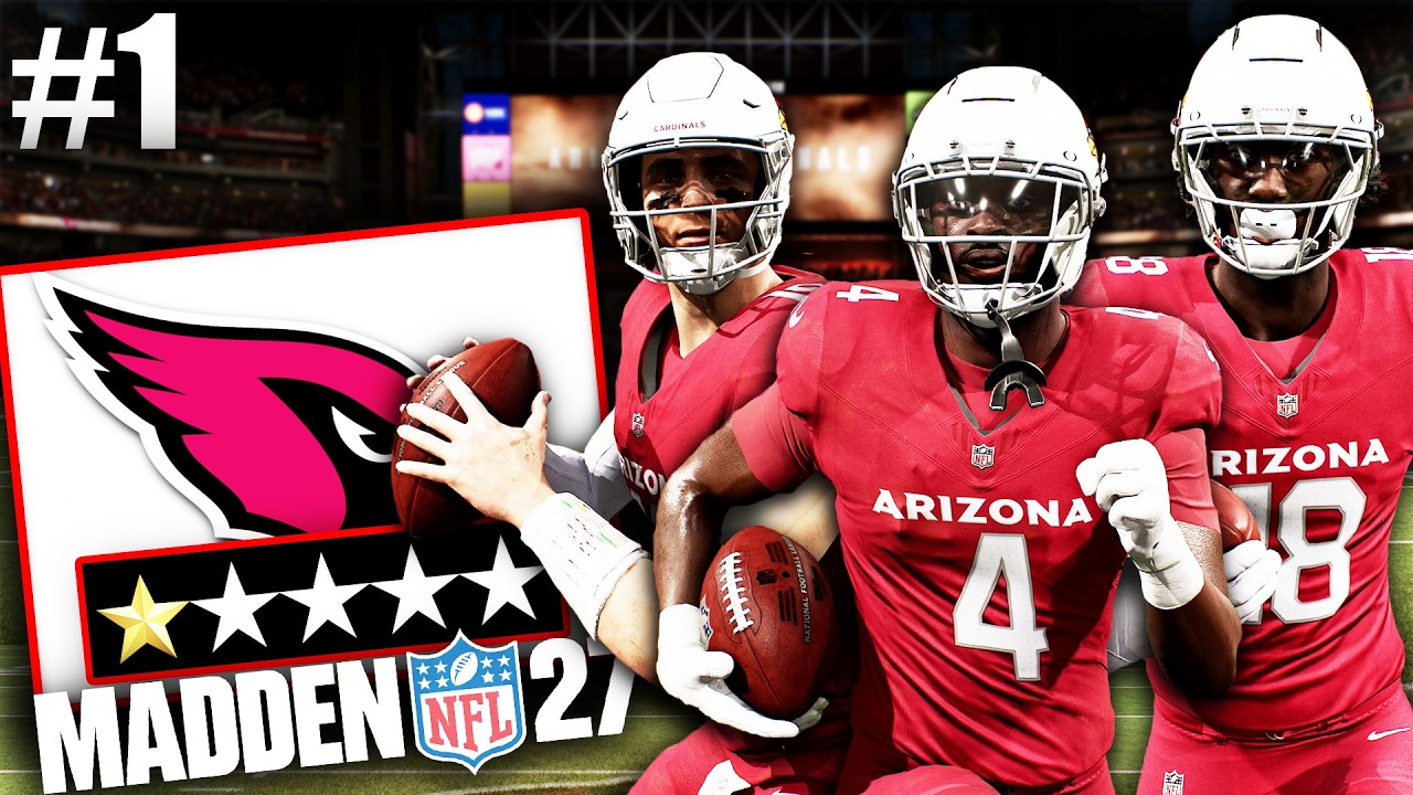 Начинаем перестройку! Madden 27, франшиза Arizona Cardinals, эп. 1