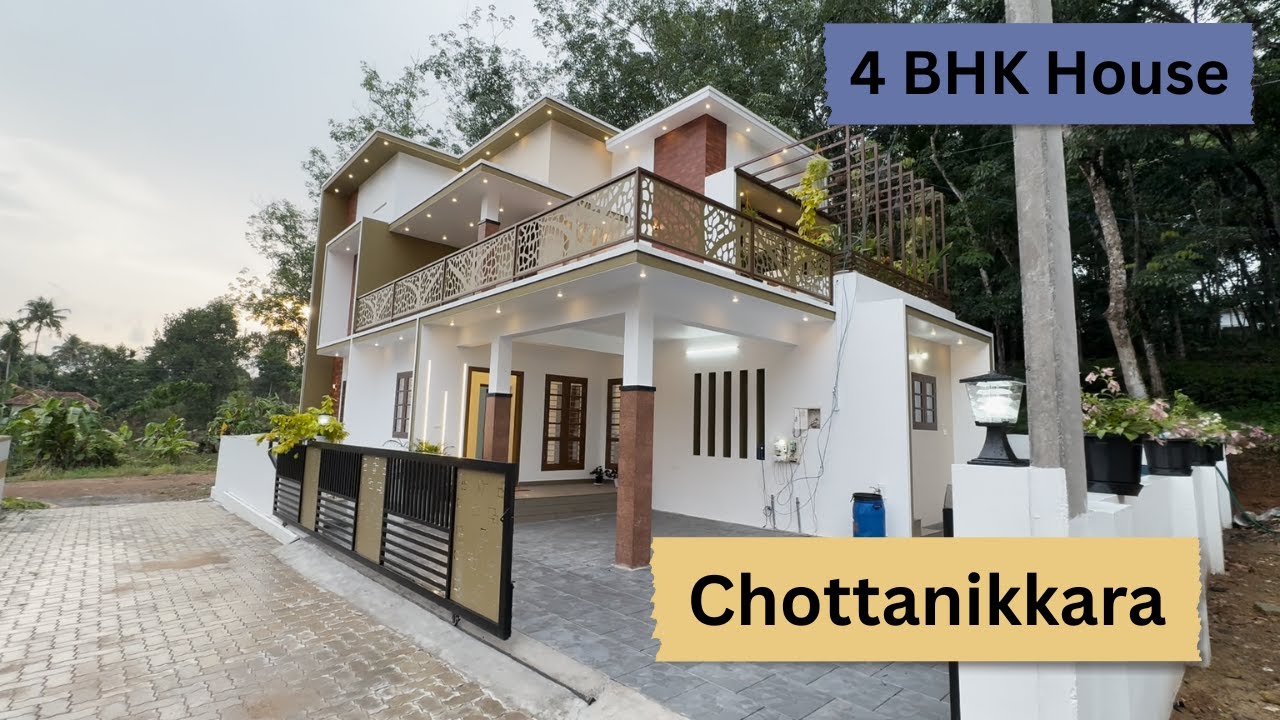 4 BHK house for sale in Mulanthuruthy at a Budgetable price